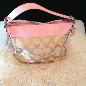 Coach medium size bag authentic leather