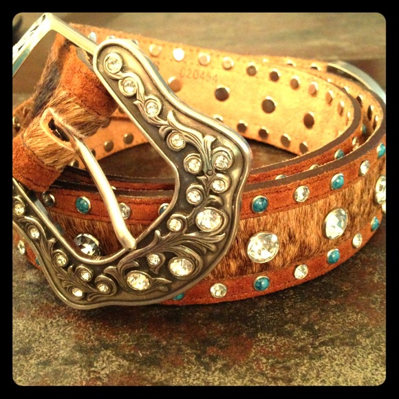 Justin's Boots Accessories - Justin Boots Belt, made with real horse hair. Sz38