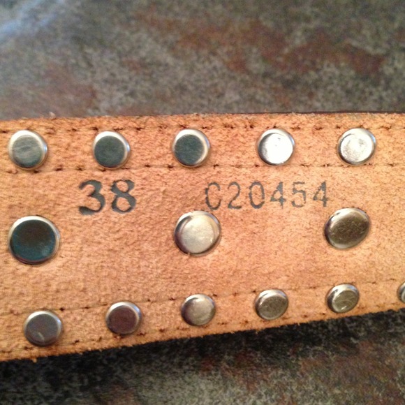 Justin Boots Belt, made with real horse hair. Sz38