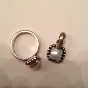 ❌SOLD WITH BUNDLE❌Ring and necklace charm