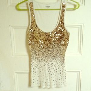 EXPRESS sequin tank