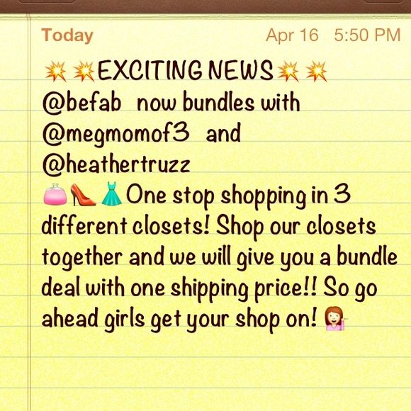 Shop 3 closets at once!!