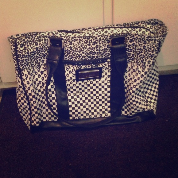 🚩Reduced🚩Leopard & Checkered Volcom Bag