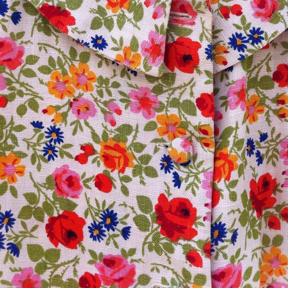 For Rebecca. Vintage linen jacket