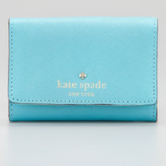 Kate Spade Wallet. Mikas Pond Darla French- Blue