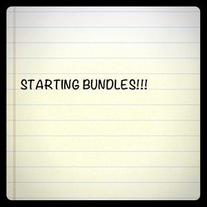 Just comment on what you would like to bundle