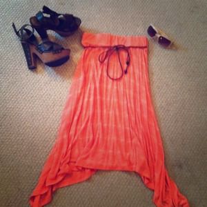 Wetseal Coral Summer Dress