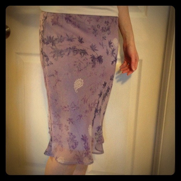 Cute purple skirt