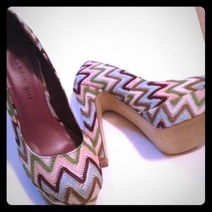 Madden Girl, platform pumps.