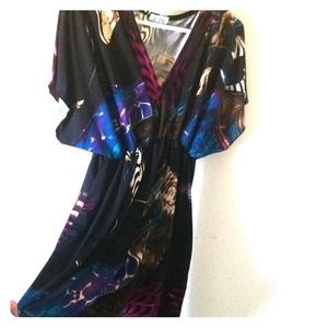 Bohemian style , free flowing dress . Very pretty