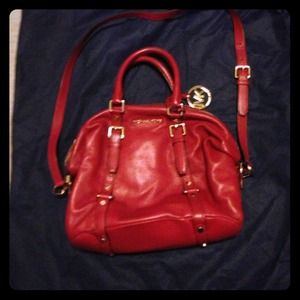 Michael by Michael Kors red handbag