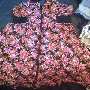 Sassy floral dress