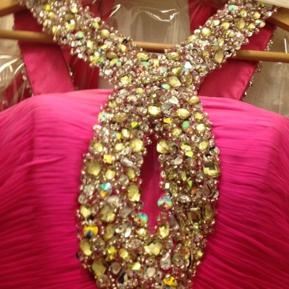 Sherri Hill A-line Prom Gown - Picture 3 of 4