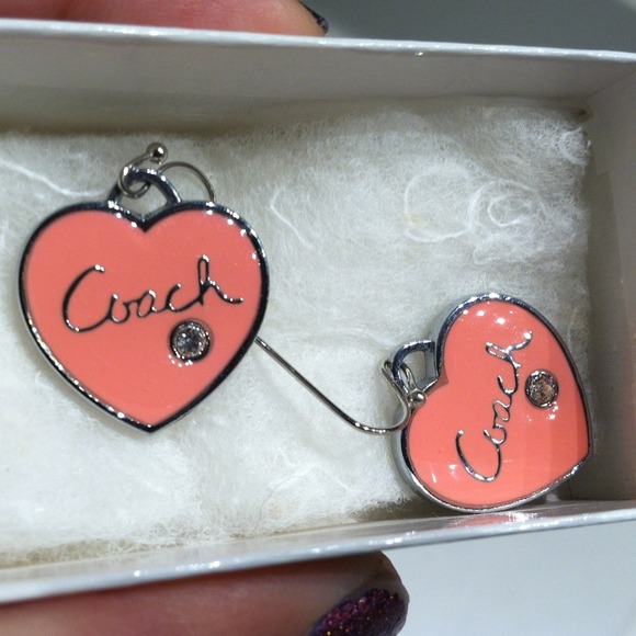 Coach earrings .