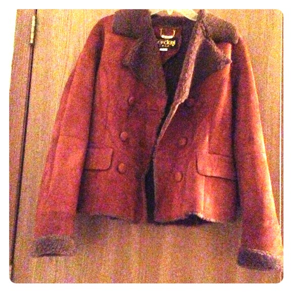 Genuine shearling jacket/coat