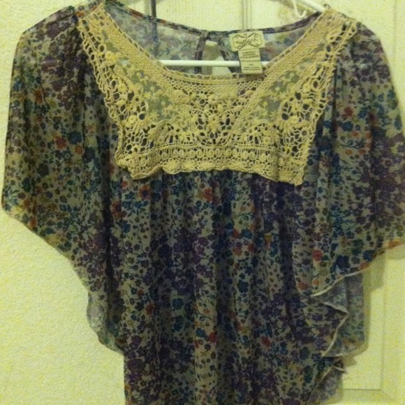 Floral Girls Top - Picture 1 of 1