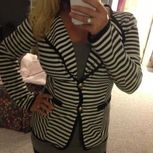 Stripped blazer