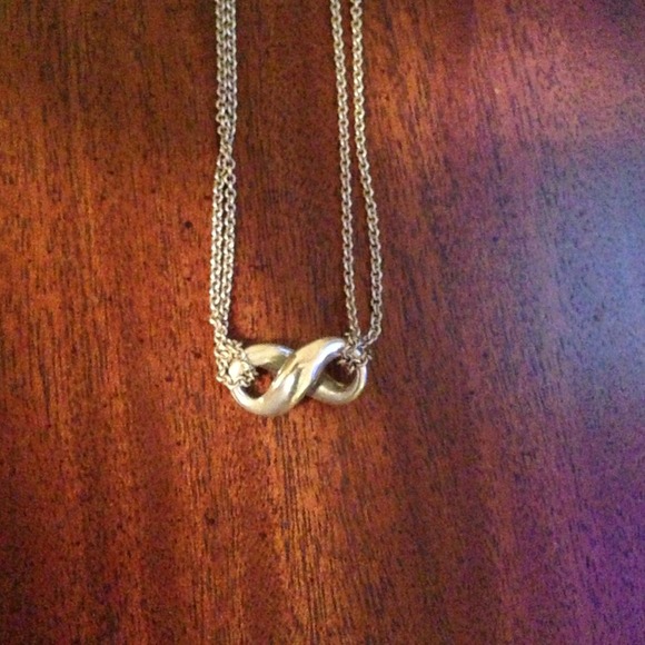 Sold!...Tiffany and Co. Infinity necklace