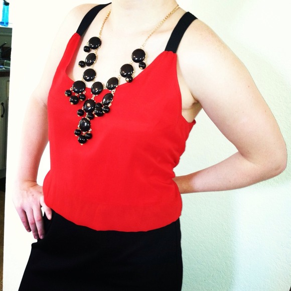 *NWT* Sz L // XL Color Block Dress - Picture 4 of 4