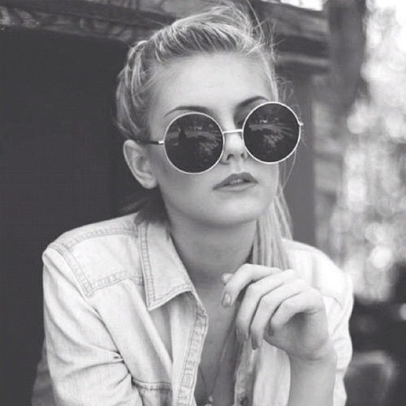 SOLD ✌ Oversized round sunglasses