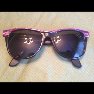 Multi Color Pearlized Ran Ban Sunglasses