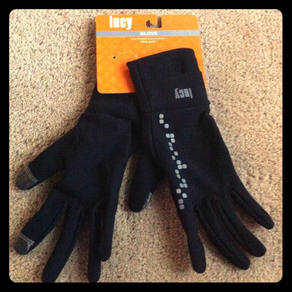 Lucy Black E-tip Running Glove