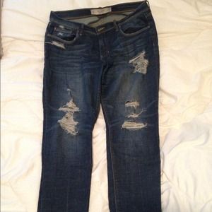 Abercrombie & Fitch destroyed skinny jeans