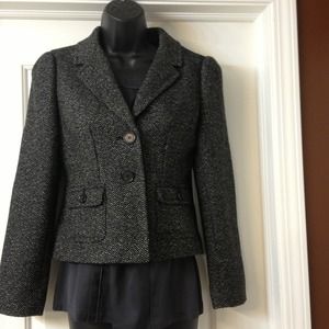Ann Taylor Loft Tweed Blazer, size 2P