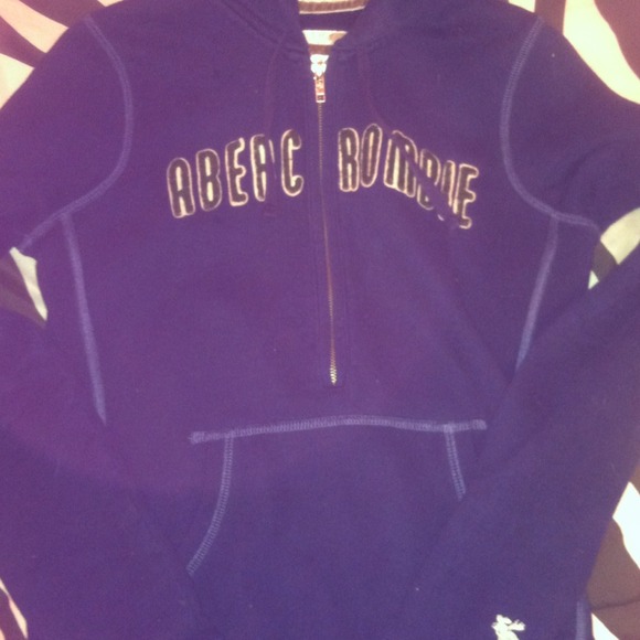 Navy Abercrombie hoodie