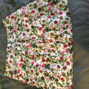 Floral skirt