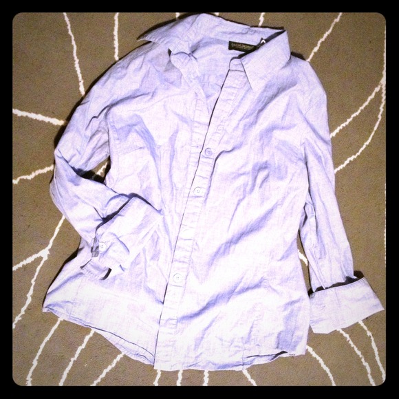 Chambray vintage button up shirt
