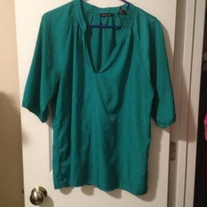 Teal ny&c dressy top