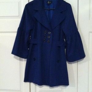 Royal blue jacket