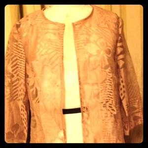 Sheer lace  jacket. Wear with Jeans,skirt or dress