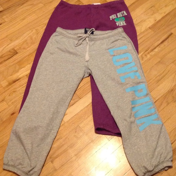 **SOLD** 2 Victoria Secret Capri pants - Picture 2 of 2