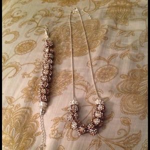 Necklace and bracelet