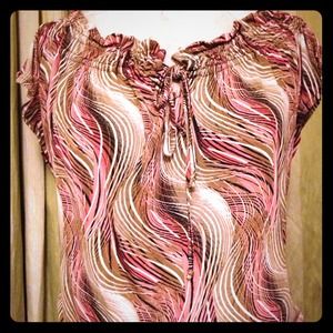 Great on or off shoulder blouse