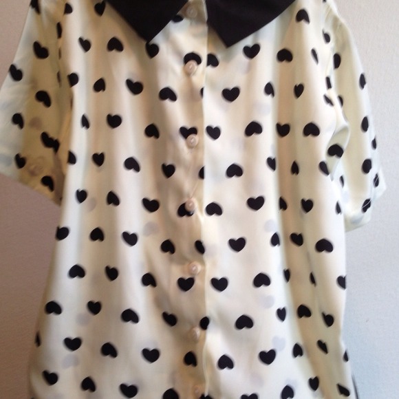 Cream blouse