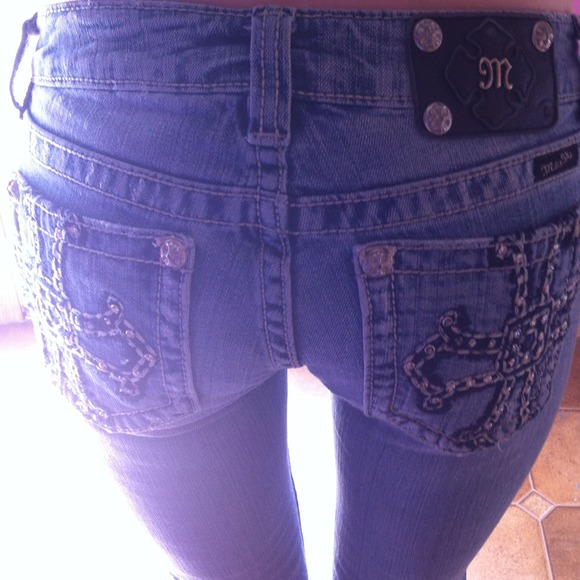 Miss me jeans and boots bundle on reserve
