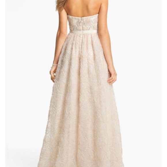 Adrianna Papell Blush Gown - Sz 4-BNWOT Reduced - Picture 4 of 7