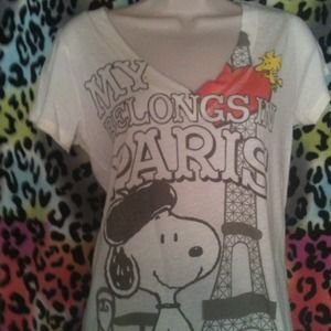 Adorable snoopy tee