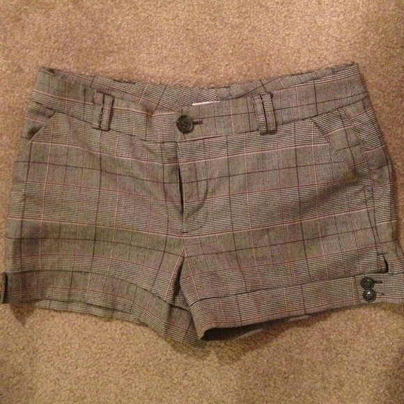 Plaid shorts