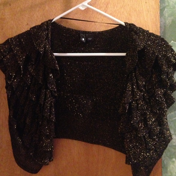 Shimmery cover up.