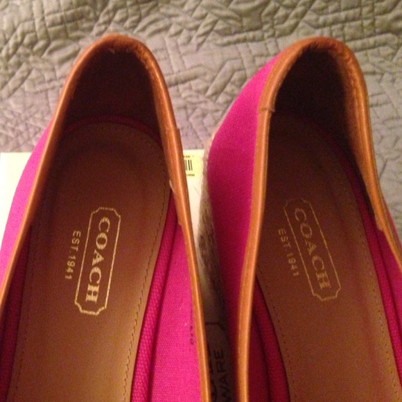 Coach wedges - Picture 4 of 4
