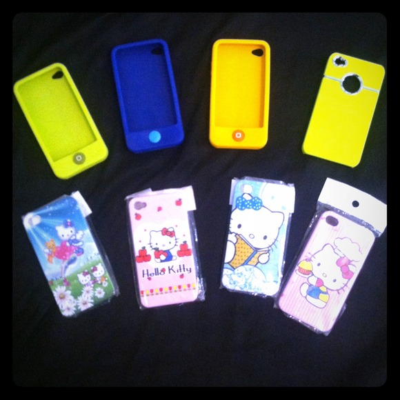 2$ each Iphone 4/4s cases