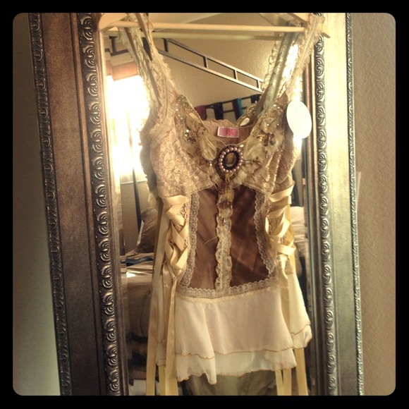 Bohemian/ gypsy "esque" top