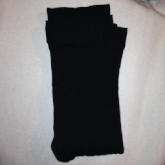 SOLD NWOT Black ankle tights (see through)