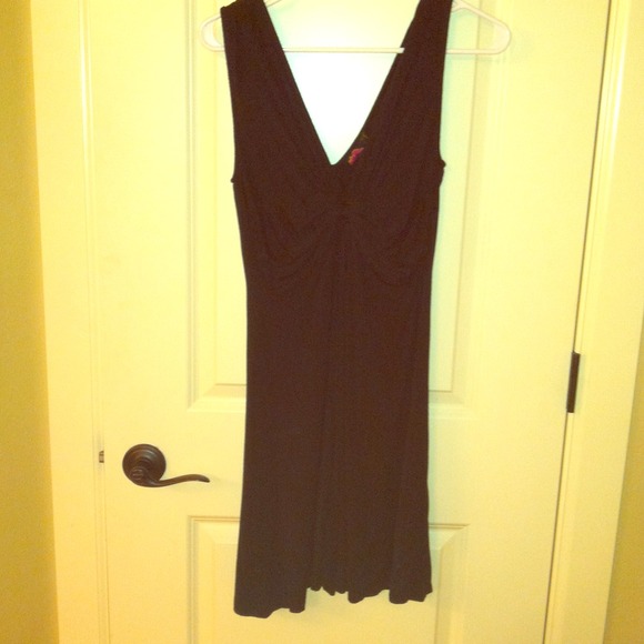 Black stretchy dress or cover up
