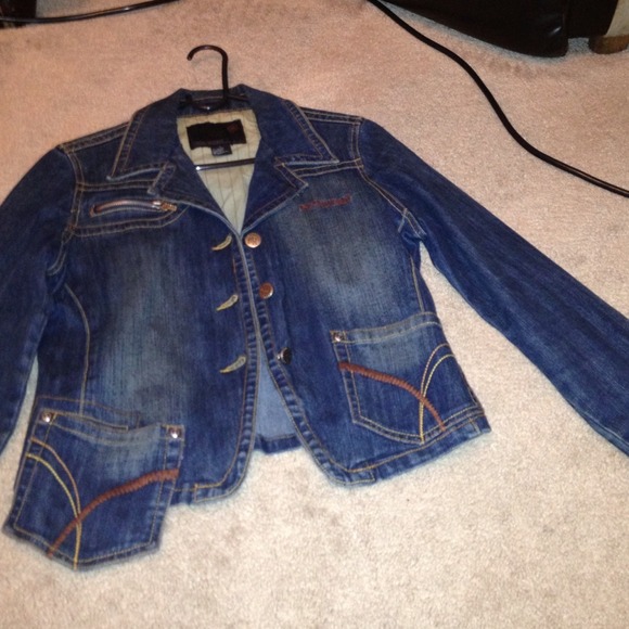 Blue denim Rocawear jacket