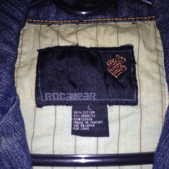 Blue denim Rocawear jacket - Picture 2 of 3